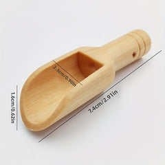 3pcs Mini Wooden Spoon Montessori Daily Life Teaching Aids
