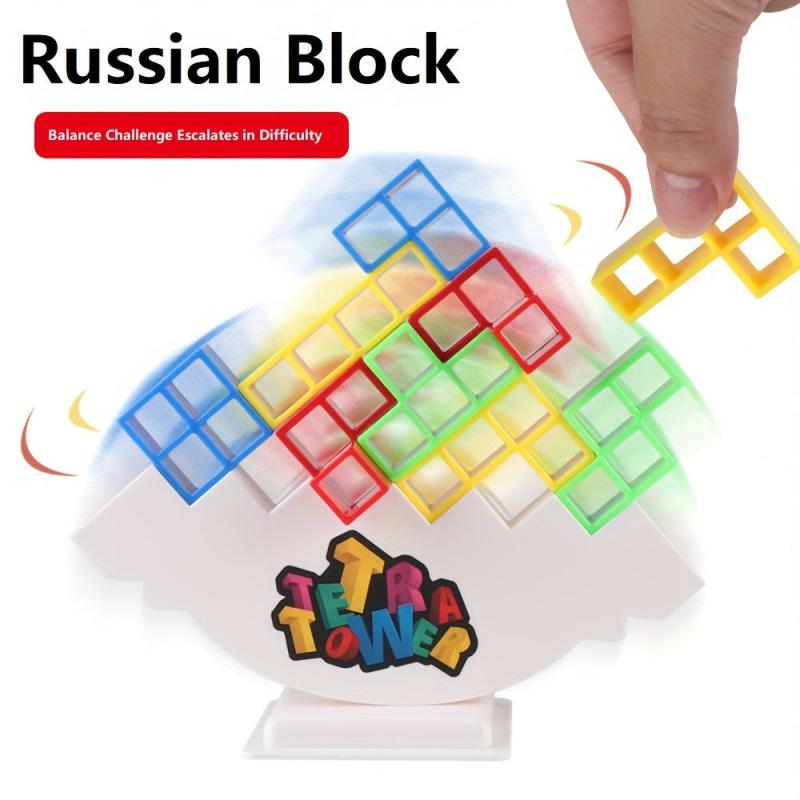 Balance Game Stacking Blocks Swing Music Toy
