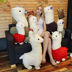 Alpaca Plush Dolls Alpaca Plush Toys Plush Sleeping Pillows