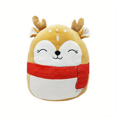 30 cm Christmas Deer Stuffed Toy Pillow Reindeer Plush Doll Gift