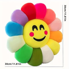 Colorful Sunflower Cushion Pillow Plush Toy