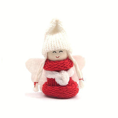 Christmas Plush Wooden Pallet Doll Holiday Ornaments Gift Party Decorations