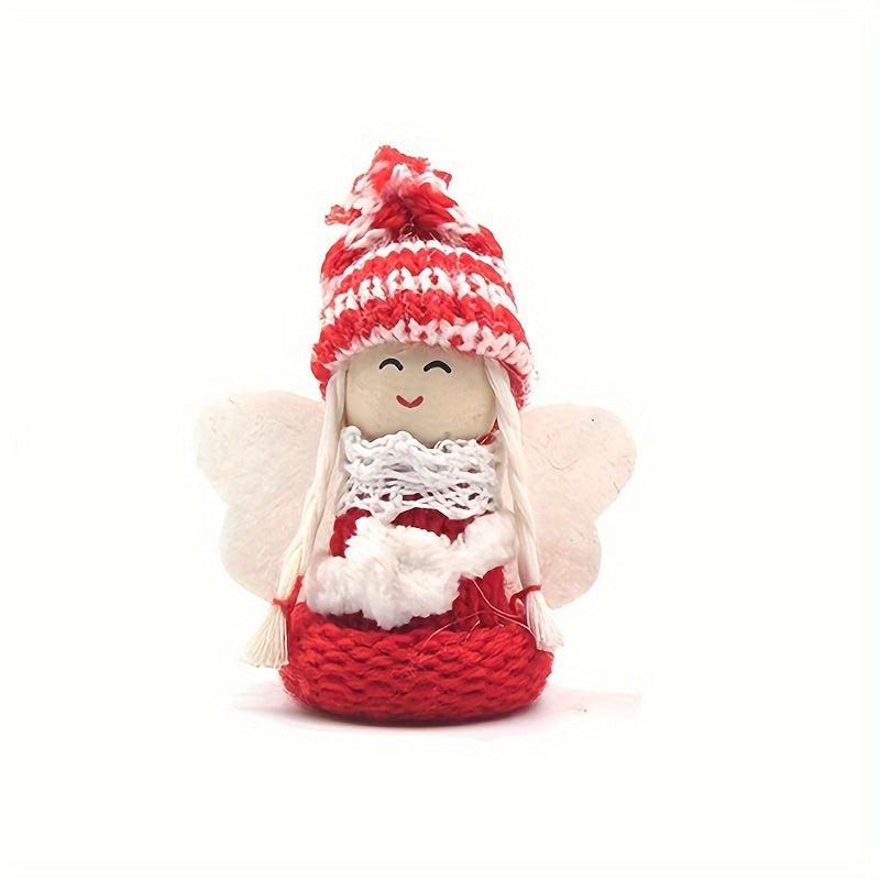 Christmas Plush Wooden Pallet Doll Holiday Ornaments Gift Party Decorations