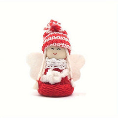 Christmas Plush Wooden Pallet Doll Holiday Ornaments Gift Party Decorations