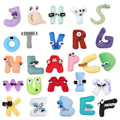 Alphabet Letter Kids' Throw Pillow Camera Slime Keychain Y2K