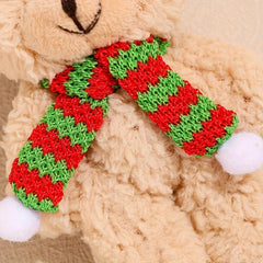 Christmas Scarf Bear Teddy Bear Plush Bear