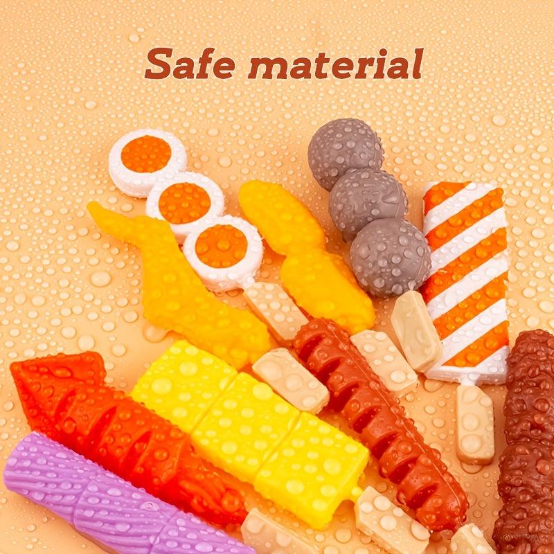Kitchen Pretend Play Toys Barbecue Set Cooking Toys Gift For Kids