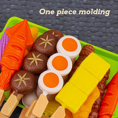 Kitchen Pretend Play Toys Barbecue Set Cooking Toys Gift For Kids
