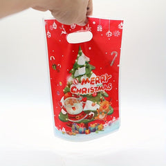 10pcs Christmas Gift Bags Holiday Party Favors