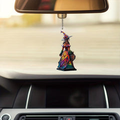 Fairy Witch Hanging Decoration Acrylic Car Christmas Tree Decor