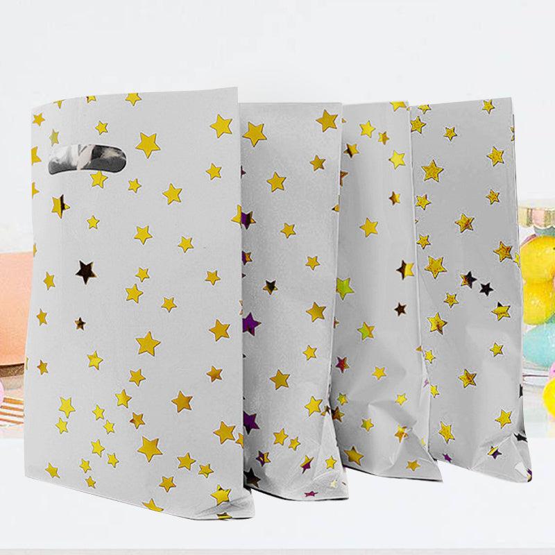 10-Star Tote Gift Bags for Kids & Adults - Holiday Party Candy Bags
