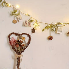 Natural Grape Garland Ring DIY Craft for Home Wedding Party Decoration