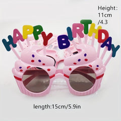 Birthday Party Glasses for Kids Dress Up Props