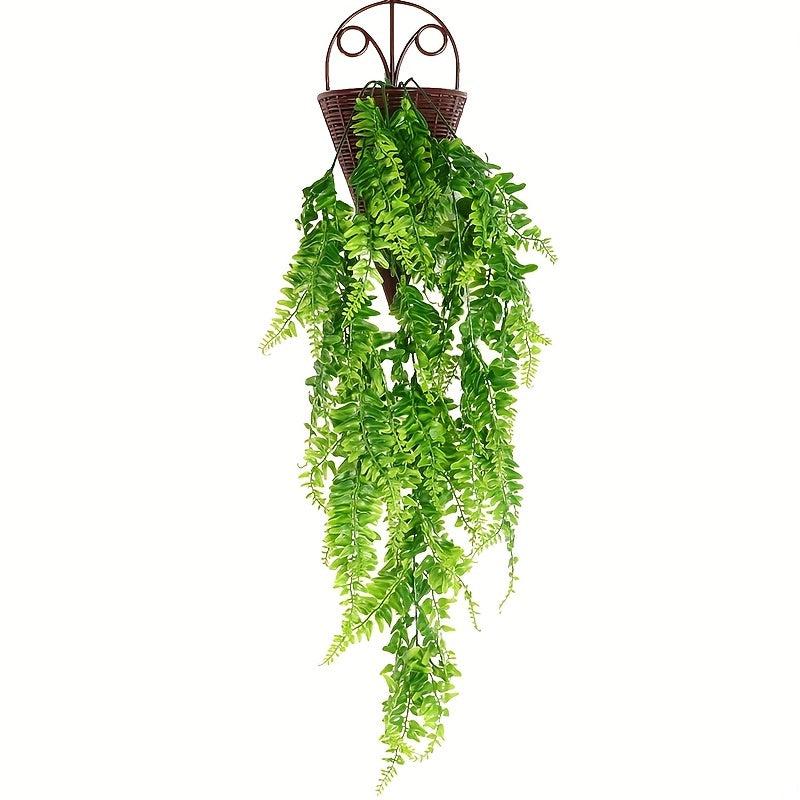 80cm Artificial Hanging Persian Grass Vine Green Plant