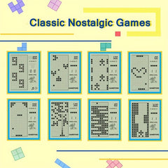 Large Screen Handheld Video Game Console Brick Game Electronic Games Yellow