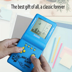 Large Screen Handheld Video Game Console Brick Game Electronic Games Yellow