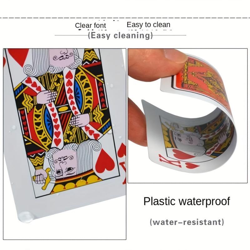 Waterproof Adult Playing Cards Game Poker Cards