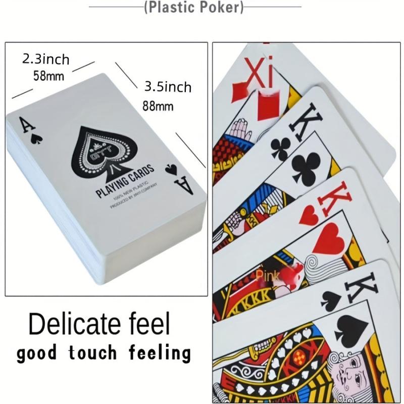 Waterproof Adult Playing Cards Game Poker Cards