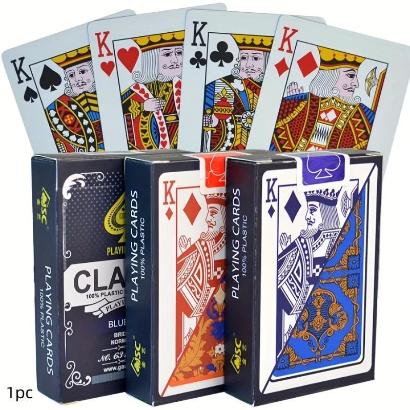 Waterproof Adult Playing Cards Game Poker Cards