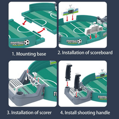Kids Table Football Game Tray Interactive Mini Soccer Game