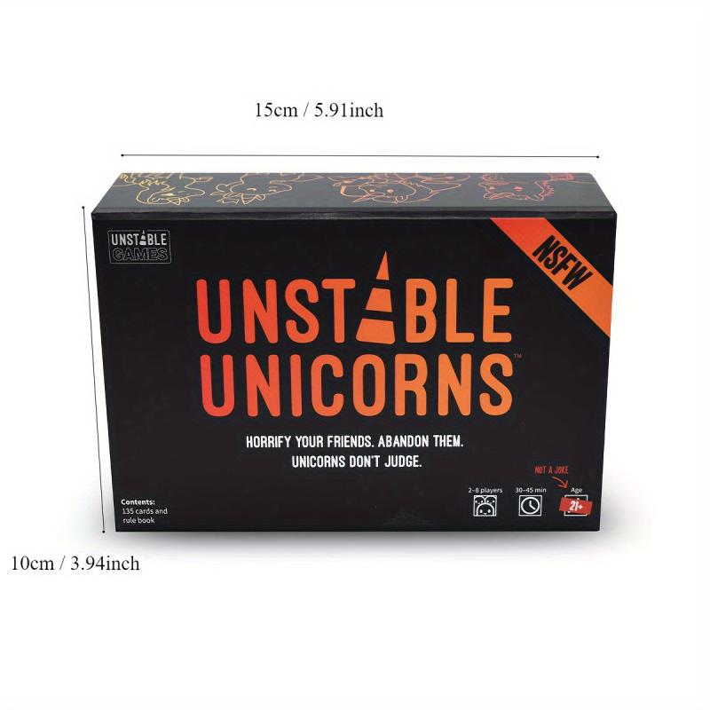 Unstable Unicorns Card Game for 2-8 Players