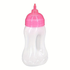 18 inch Doll Accessory Set Plastic Baby Bottle Toy Drinking Cup Water Bottle
