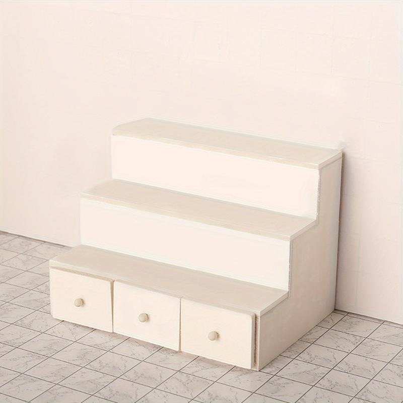 Dollhouse Display Rack Candy Box Drawer Cabinet Furniture Model Decor DIY Toy