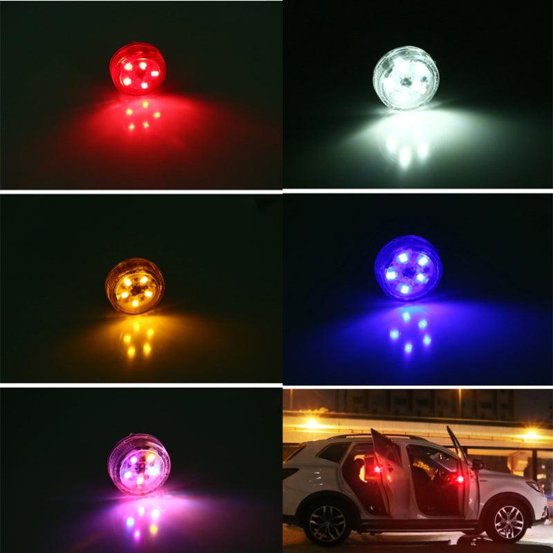 2Pcs Led Car Anti-collision Warning Sensor Light