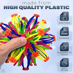 Collapsible Ball Toy for Kids, Stress Relief Mini Ball