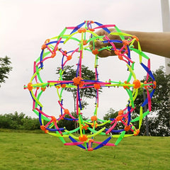 Collapsible Ball Toy for Kids, Stress Relief Mini Ball
