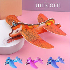 5pcs Hand Throwing Aircraft Dinosaur Unicorn Creative Small Gift