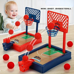 Interactive Basketball Hoop Finger Shooting Machine for Kids Party Fun