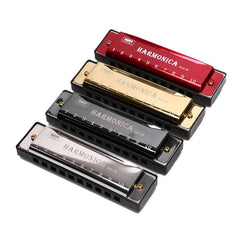 10 Holes Harmonica Mouth Organ Musical Instrument Gift Copper Core Resin