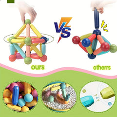 Educational 3D Magnetic Building Block Toys
