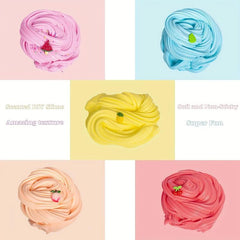 60ml Butter Slime Scented Slime Stress Relief Toy Non Sticky Stretchy