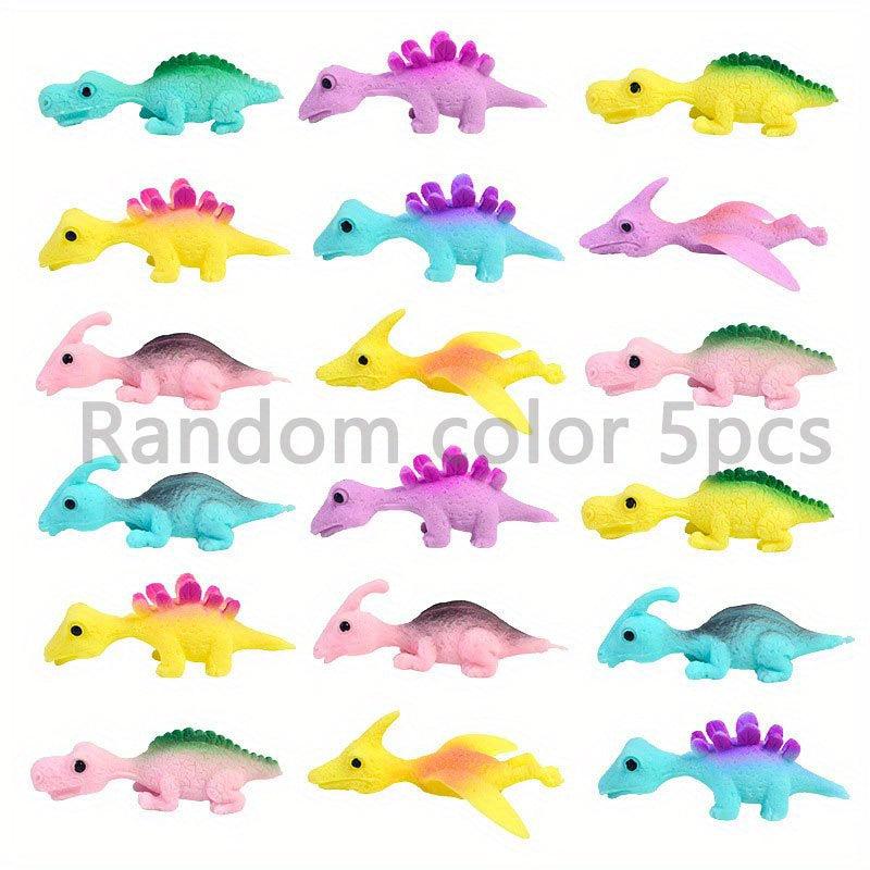 Christmas Kids Dinosaur Ejection Toy Finger Slingshot