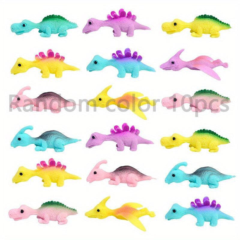 Christmas Kids Dinosaur Ejection Toy Finger Slingshot