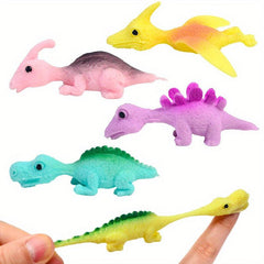 Christmas Kids Dinosaur Ejection Toy Finger Slingshot