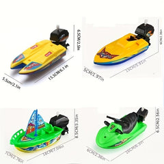 Water Play Boat Yacht Speedboat Sailing Motorboat Summer Toys