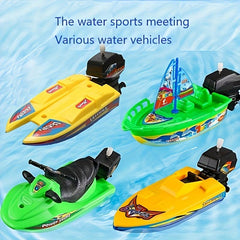 Water Play Boat Yacht Speedboat Sailing Motorboat Summer Toys