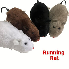 Wind Up Plush Mouse Toy For Indoor Cats