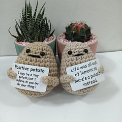 Positive Energy Potato Doll Woolen Decoration Gift
