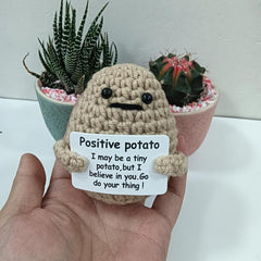 Positive Energy Potato Doll Woolen Decoration Gift