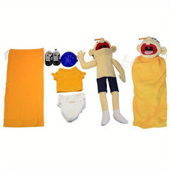 Funny Boy Plush Toy Puppet Doll Children Comfort Toy Birthday Gift