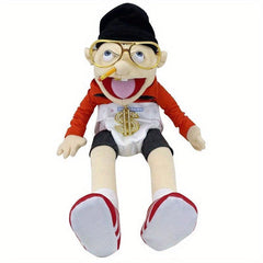 Funny Boy Plush Toy Puppet Doll Children Comfort Toy Birthday Gift