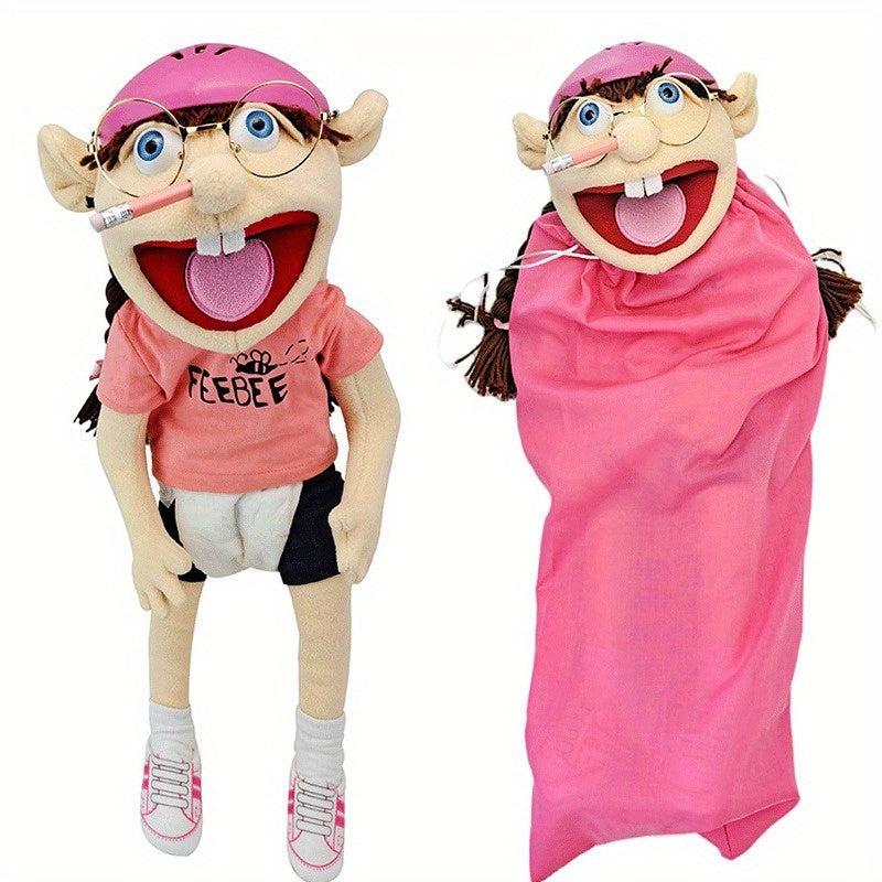 Funny Boy Plush Toy Puppet Doll Children Comfort Toy Birthday Gift