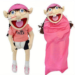 Funny Boy Plush Toy Puppet Doll Children Comfort Toy Birthday Gift