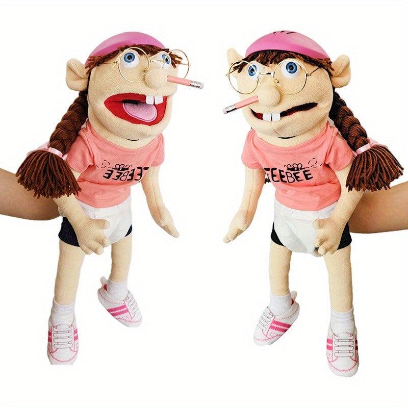 Funny Boy Plush Toy Puppet Doll Children Comfort Toy Birthday Gift