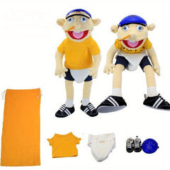 Funny Boy Plush Toy Puppet Doll Children Comfort Toy Birthday Gift