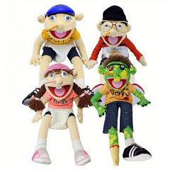 Funny Boy Plush Toy Puppet Doll Children Comfort Toy Birthday Gift